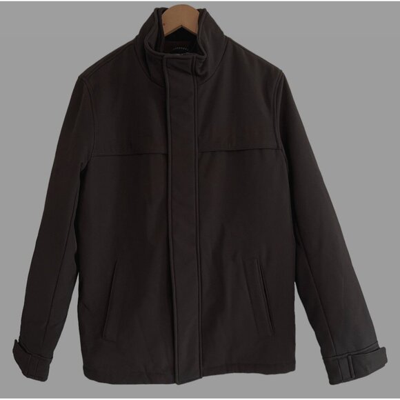 Men's Dockers Softshell Jacket with Quilted Lining Black, Size Small 40" Chest - Picture 3 of 9